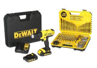 DeWALT DCD776S2A ZA 13mm Cordless Hammer Drill Driver Includes 100 Piece Bit Set